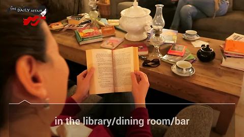 The Literary Man Hotel is a book lover's paradise destination