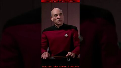 CAPTAIN PICARD IS NOT CRINGING