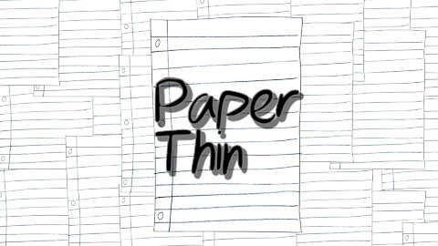 Paper Thin: a suicide prevention animation
