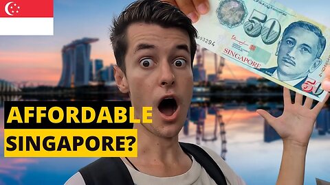 Living off $50 a day in SINGAPORE!? (Can it be done?)