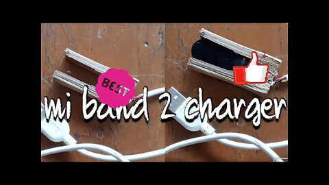 How to make mi band 2 charger||make mi band 2 charger at home.