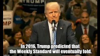 2016: Trump slams RINO Bill Kristol, predicts Weekly Standard will fold