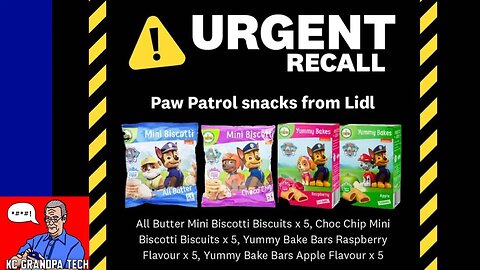 Lidl recalls Paw Patrol snacks after website on packaging displayed porn