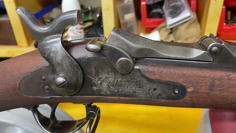 Antique 1873 Trapdoor Springfield Rifle Before and After Restoration