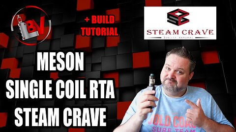 Meson Single Coil RTA From Steam Crave