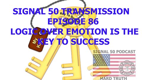 Episode 86 - Logic Over Emotion is the Key to Success