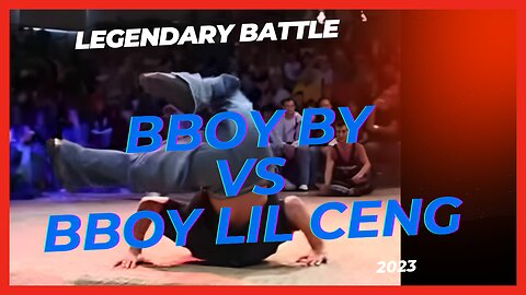 BBOY BY VS BBOY LIL CENG | LEGENDARY BATTLE | TEMPLE O STYLE