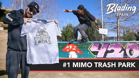 Blading Spain #1 - Mimo Trash Park (Aggressive Inline Skating)