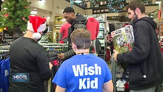 Wisconsin Herd takes five children shopping