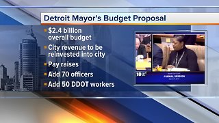 Mayor Duggan presents $2.4 billion overall budget for City of Detroit
