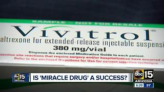 'Miracle drug' Vivitrol having limited success at Arizona prisons