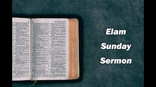 Sunday Service for September 20, 2020