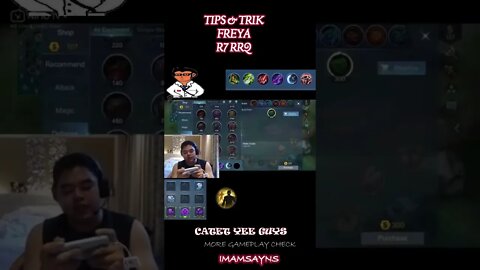 TIPS TRIK FREYA R7 #shorts #short #mobilelegends #gameplay #mlbb #fyp #ml #freya #tipsmlbb #r7