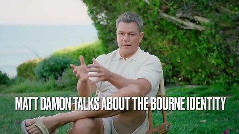Matt Damon Reflects on ‘The Bourne Identity’ Journey