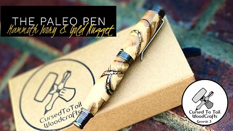 The Paleo Pen: Mammoth Ivory & Gold