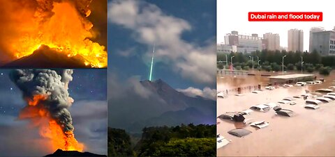 IS HUMANITY THE TARGET OF EXTRATERRESTRIAL WEATHER WAREFARE? RECORD FLOODS-ANOMALIES-ERUPTIONS!!!