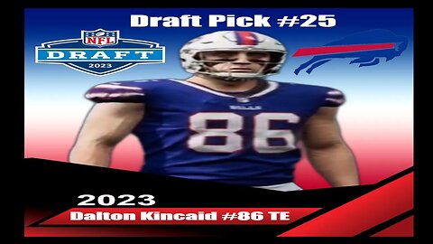 Madden 23 Dalton Kincaid NFL Draft 23 Creation