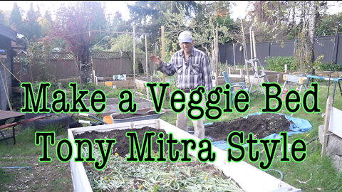 MAKE A VEGGIE BED - TONY MITRA STYLE