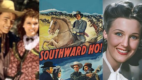 SOUTHWARD HO! (1939) Roy Rogers, Lynne Roberts & George 'Gabby' Hayes | Western | B&W