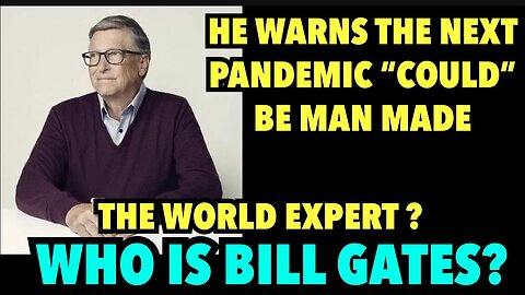 BILL GATES WARNS | The Next Pandemic Could Be Man Made