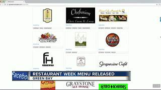 Menu released for Green Bay Restaurant