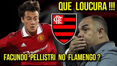 QUE LOUCURA! FACUNDO PELLISTRI NO FLAMENGO! FABRIZIO ROMANO CONFIRMA CONVERSAS COM O ATACANTE DO MAN