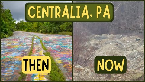 CENTRALIA Pennsylvania, Is it worth the trip? - A small Town on FIRE 🔥 Then and Now!
