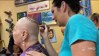 Artist hosts henna crown event supporting cancer patients in Port Charlotte
