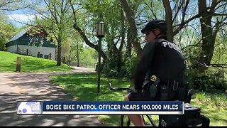 Boise Bike Patrol Officer bikes nearly 100 thousand miles