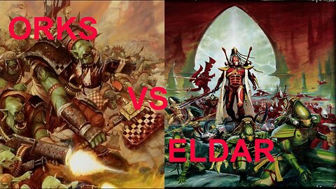 WARHAMMER 40K 10TH EDITION BATTLE REPORT: ORKS VS AELDARI