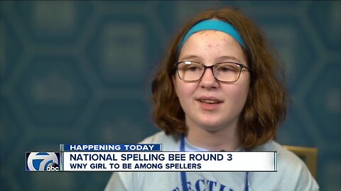 Speller from Western New York moves on at Scripps National Spelling Bee