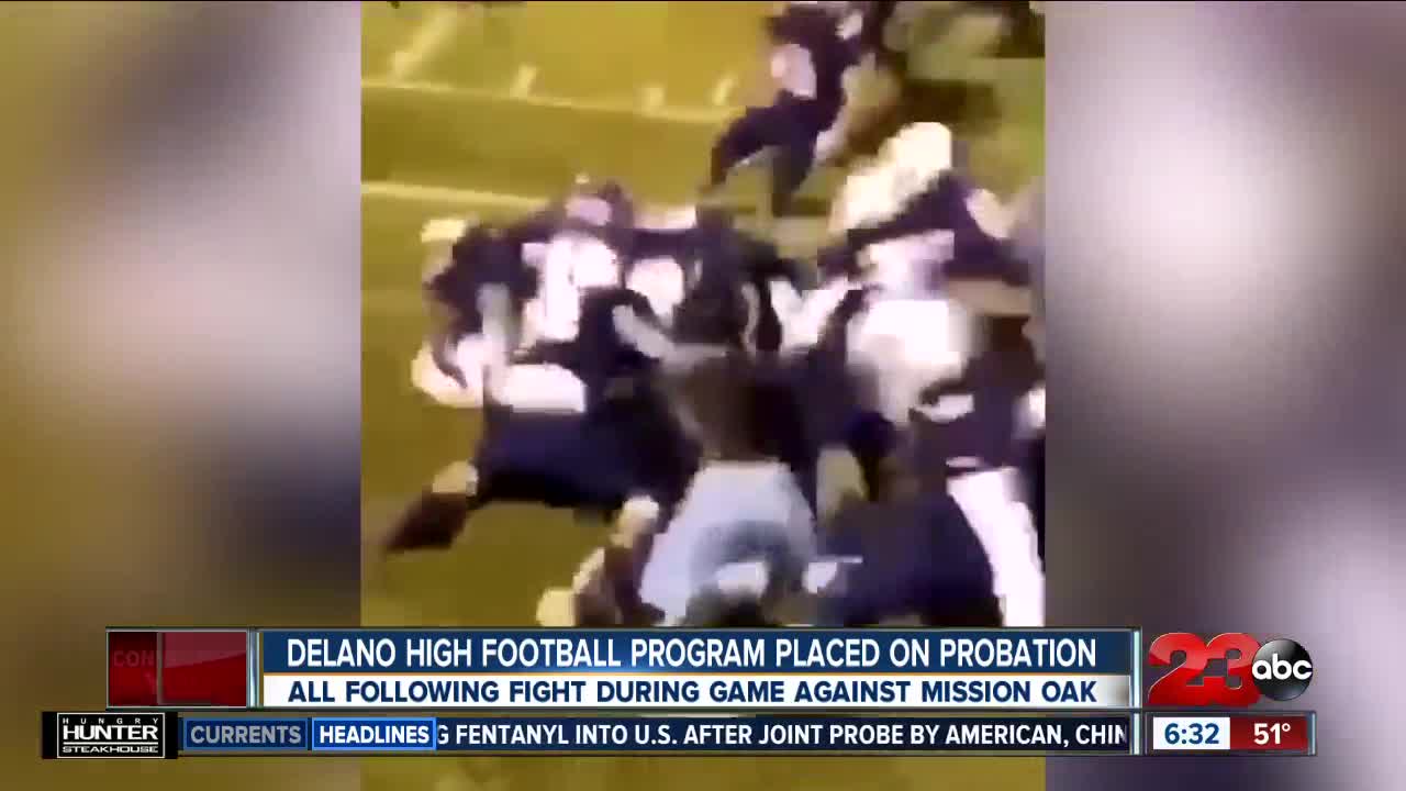 Delano Football Program Placed on Probation