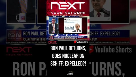 Ron Paul RETURNS, Goes Nuclear On Schiff: Expelled?! #shorts