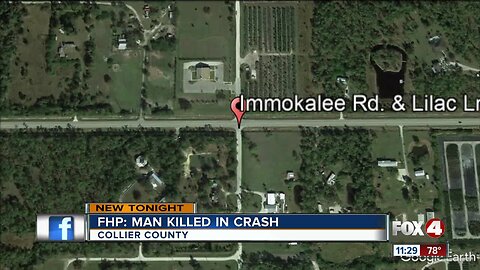 Motorcyclist dies after being rear-ended on Immokalee Road