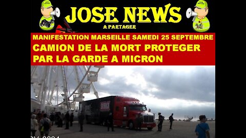 Manifestation Marseille samedi 25 septembre 2021