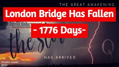 Patriot Underground ~ London Bridge Has Fallen - 1776 Days! - Game Over!