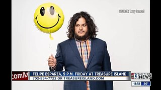 Felipe Esparza to perform at Treasure Island Theater