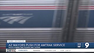 Mayors pushing for Amtrak passenger rail service connecting Phoenix and Tucson