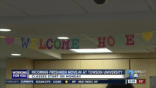 'Most diverse' freshmen class moves into Towson University