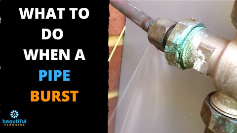 How to Solve a Burst Pipe Problem