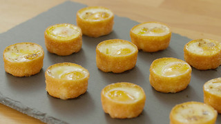 Xanthe Clay’s baked quail’s egg canapés