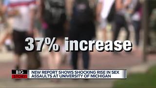 Reported sexual assaults at University of Michigan rise by 61 percent