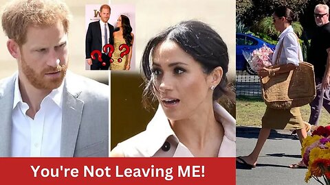 Meghan Markle Desperately Holding on To Fake Marriage to Salvage Her Failing Career! #meghanmarkle