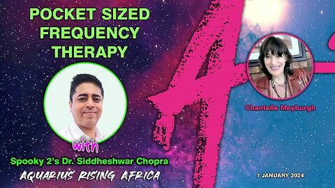 LIVE with Dr. Siddheshwar Chopra: Pocket Sized Frequency Therapy