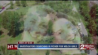 Investigators searching in Picher for Welch girls