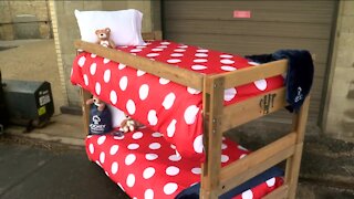 Local non-profits builds beds for Kenosha kids in need