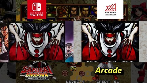 Switch Vs. Arcade: Samurai Shodown V Perfect Attract Mode