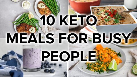 10 Keto Dishes for Busy People Fast Tasty Low Carb Recipes