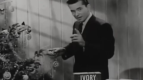 Ivory Snow Vintage Christmas TV Commercial 1950s