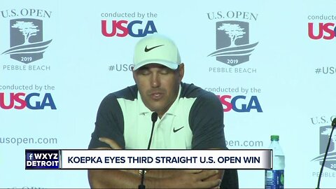 Brooks Koepka aims for third straight US Open win